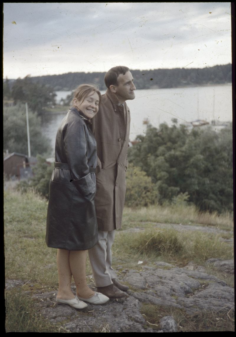 Tadeusz Kantor i Maria Stangret, fot. © Maria Stangret-Kantor, Dorota Krakowska (źródło: archiwum Fundacji im. Tadeusza Kantora)