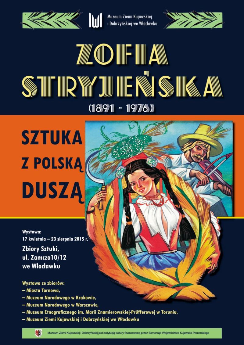 Wystawa „Zofia Stryjeńska (1891–1976). Sztuka z polską duszą” – afisz (źródło: materiał prasowy organizatora)