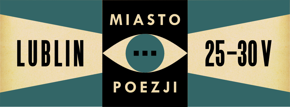 8. Festiwal Miasto Poezji – baner (źródło: materiały prasowe organizatora)