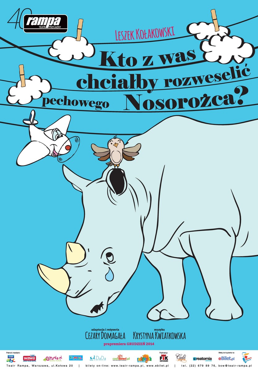 Z cyklu „Polski plakat teatralny”, aut. Filip Domagała (źródło: materiały prasowe wydawcy)