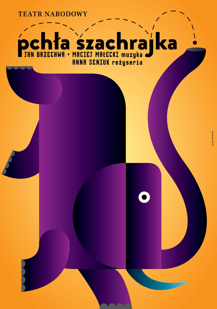 Z cyklu „Polski plakat teatralny”, aut. Jan Bajtlik (źródło: materiały prasowe wydawcy)