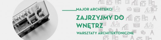 Plakat warsztatów architektonicznych w CRZ Krzywy Komin (źródło: materiały prasowe organizatora) 