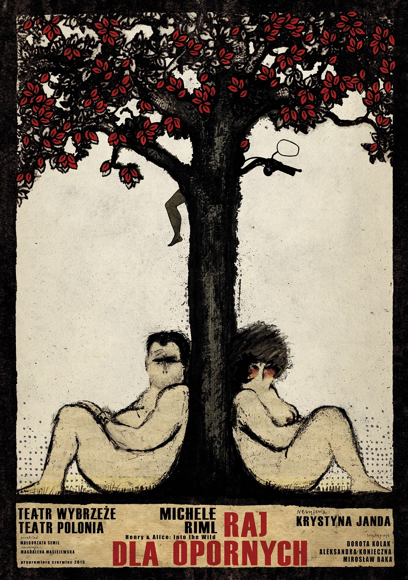 „Raj dla opornych”, plakat, autor: Ryszard Kaja (źródło: materiały prasowe)