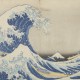 Katsushika Hokusai (1760–1849), „Pod wielką falą w Kanagawie”, 1829–1833 drzeworyt barwny Muzeum Narodowe w Krakowie, z kolekcji Feliksa Jasieńskiego (źródło: materiały prasowe)