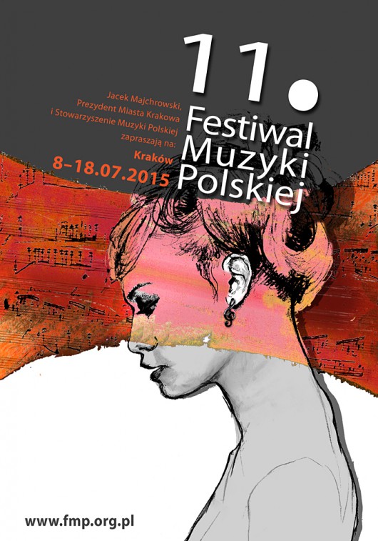 11. edycja Festiwalu Muzyki Polskiej, plakat (źródło: materiały prasowe organizatora)