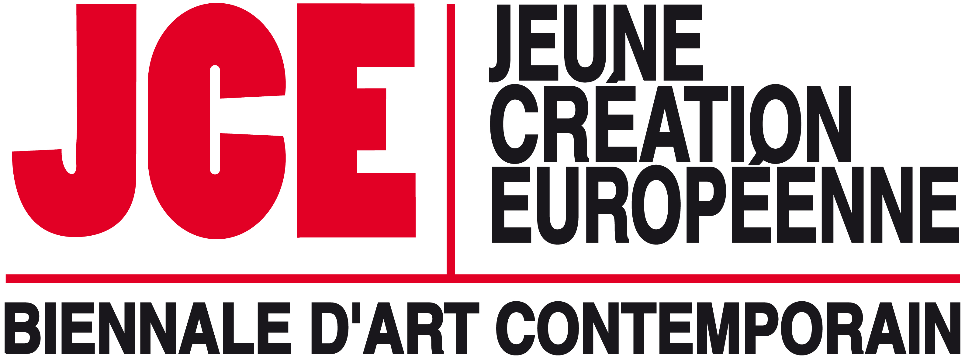 Jeune Création Européenne – logo (źródło: materiały prasowe Galerii Miejskiej we Wrocławiu)