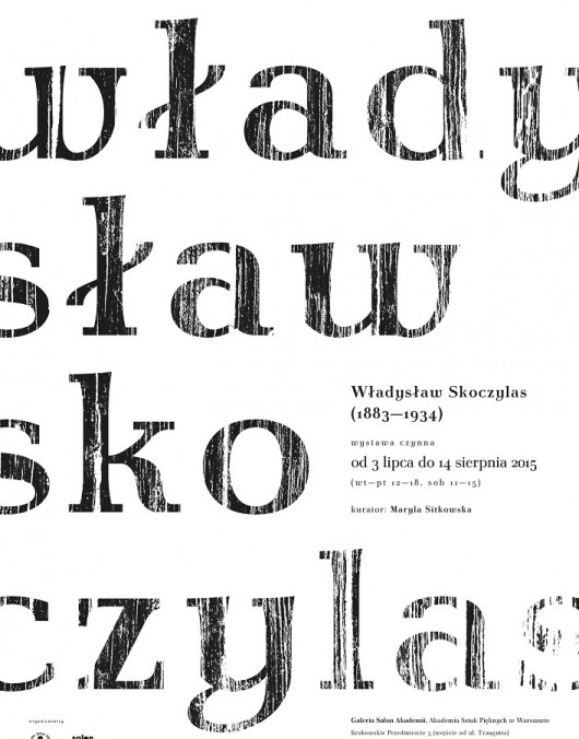 Wystawa prac Władysława Skoczylasa – plakat (źródło: materiały prasowe)