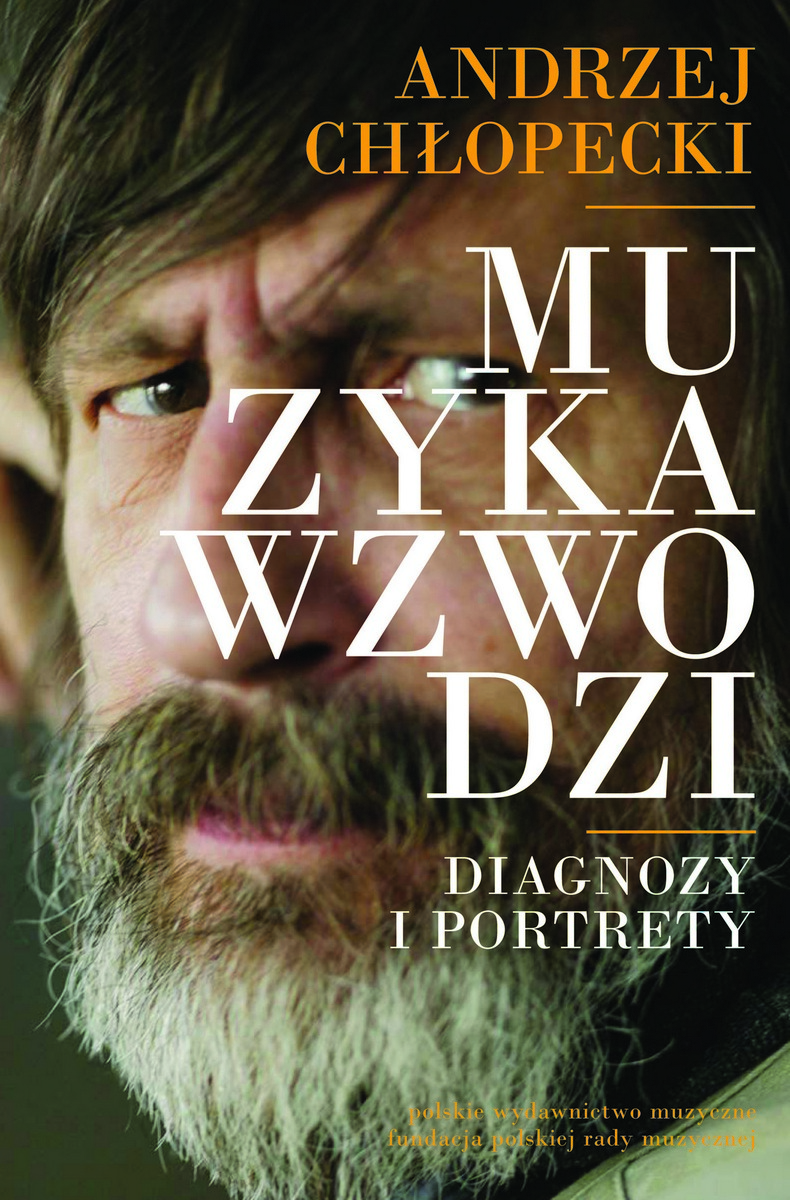 Andrzej Chłopecki, „Muzyka wzwodzi. Diagnozy i portrety” – okładka(źródło: materiały prasowe)