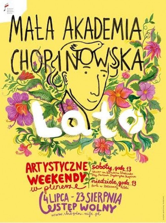 „Mała Akademia Chopinowska” – plakat (źródło: materiały prasowe) 