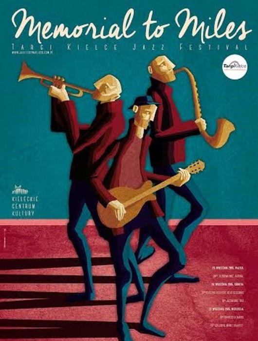 Targi Kielce Jazz Festival „Memorial to Miles" – plakat (źródło: materiały prasowe)