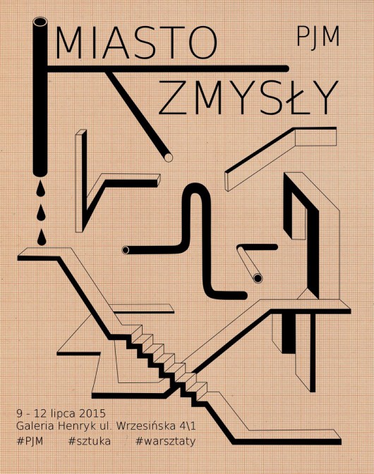 MiastoZmysły – plakat (źródło: materiały prasowe)