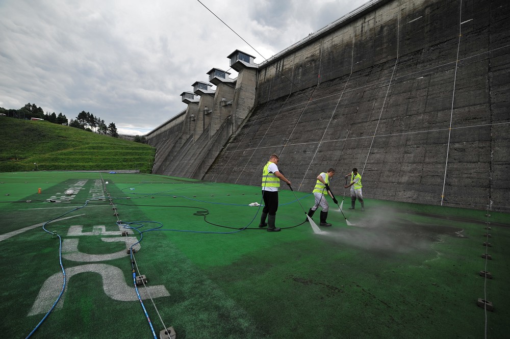 Mural ekologiczny nad Soliną (źródło: materiały prasowe)