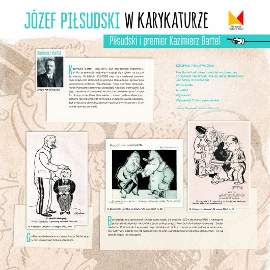 Wystawa „Józef Piłsudski w karykaturze” (źródło: materiały prasowe organizatora)