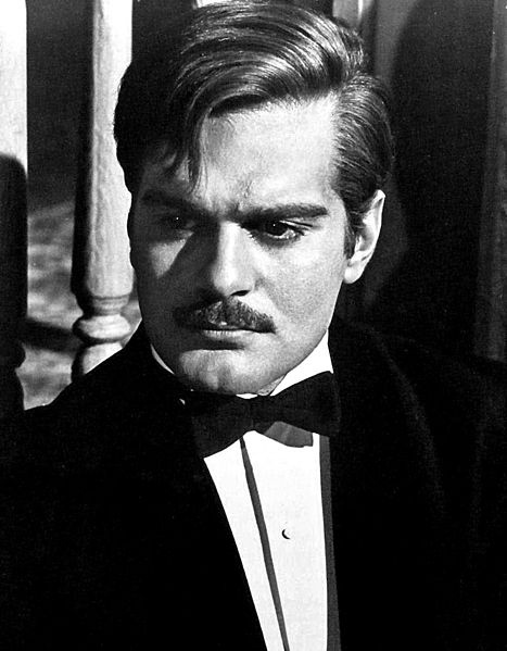 Omar Sharif jako „Doktor Żywago” (źródło: Wikimedia Commons)