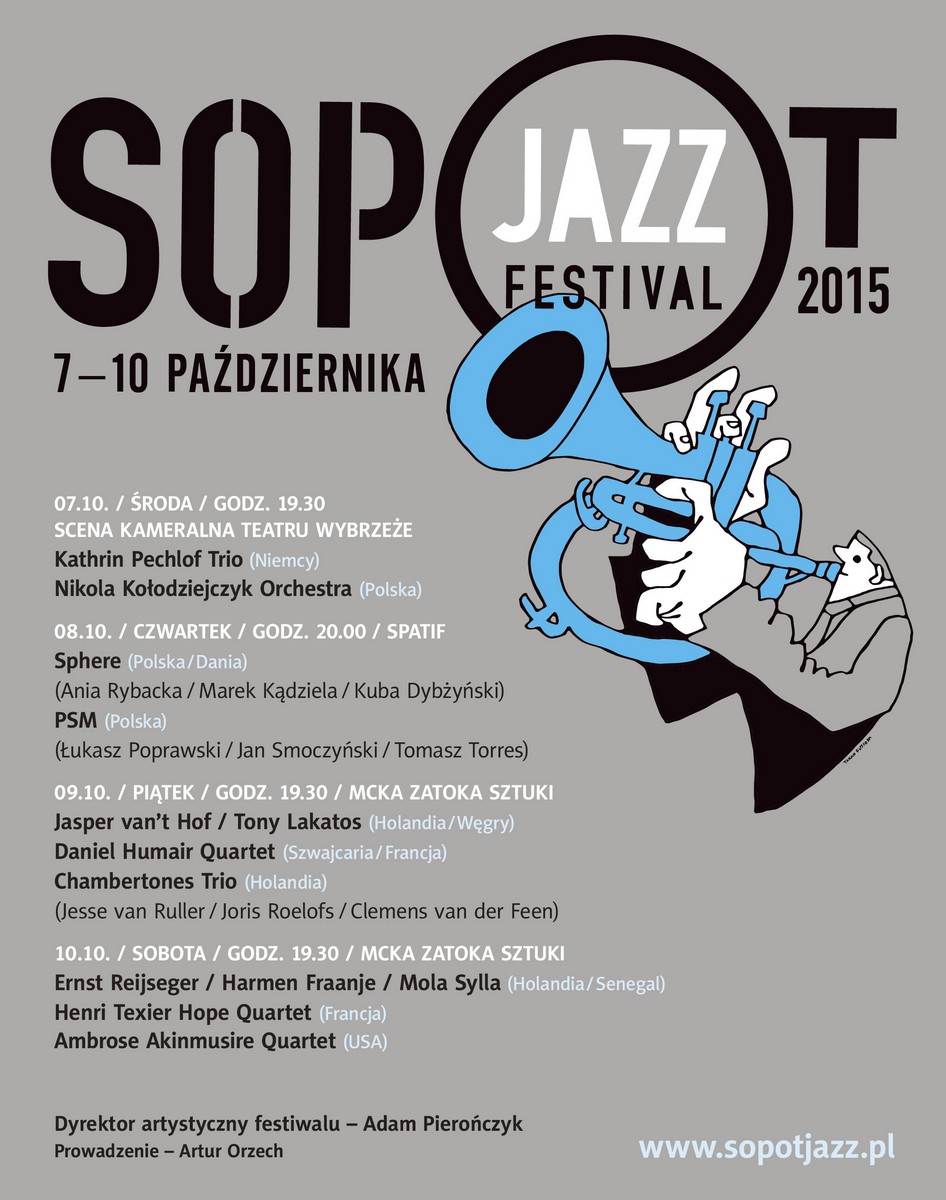 Sopot Jazz Festival – plakat (źródło: materiały prasowe)