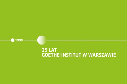 25-lecie Goethe-Institut w Warszawie – logo (źródło: materiały prasowe organizatora)