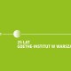 25-lecie Goethe-Institut w Warszawie – logo (źródło: materiały prasowe organizatora)