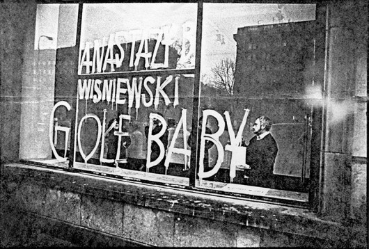 Anastazy B. Wiśniewski „Gołe baby”, 1990 (źródło: materiały prasowe)