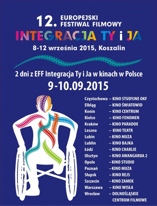 12. Europejski Festiwal Filmowy Integracja Ty i Ja – plakat (źródło: materiały prasowe) 