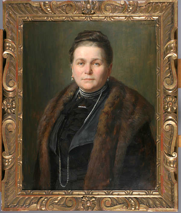 Kazimierz Pochwalski, Portret Heleny z Ciechanowskich Szarskiej, 1914 r. (źródło: materiały prasowe MHK)