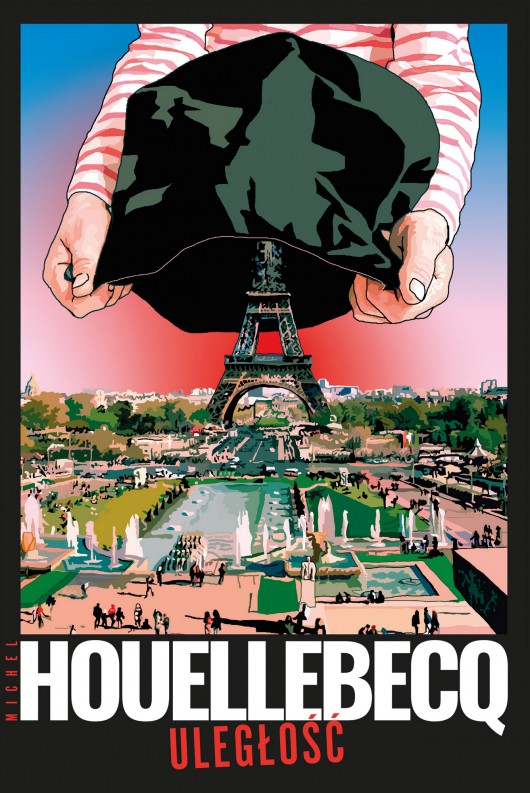 Michel Houellebecq, „Uległość” – okładka (źródło: materiały prasowe wydawcy)