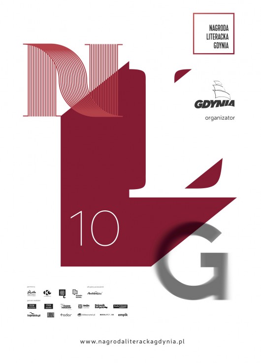 Nagroda Literacka Gdynia – plakat (źródło: materiały prasowe organizatora)