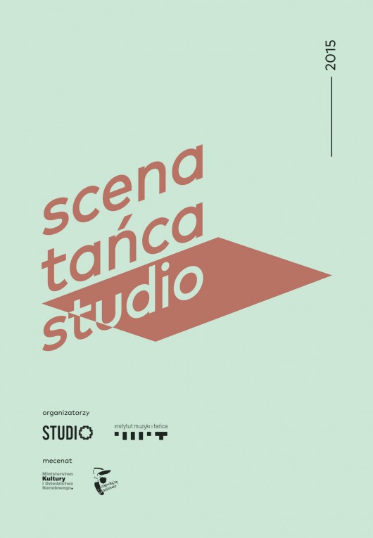 Scena Tańca Studio – plakat (źródło: materiały prasowe organizatora)
