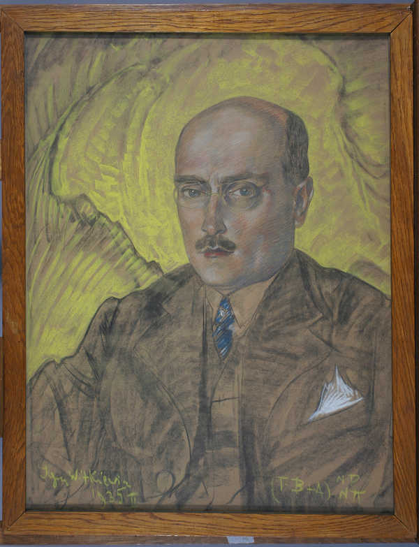 Stanisław Ignacy Witkiewicz, Portret Adama Szarskiego, 1935 r. (źródło: materiały prasowe MHK)