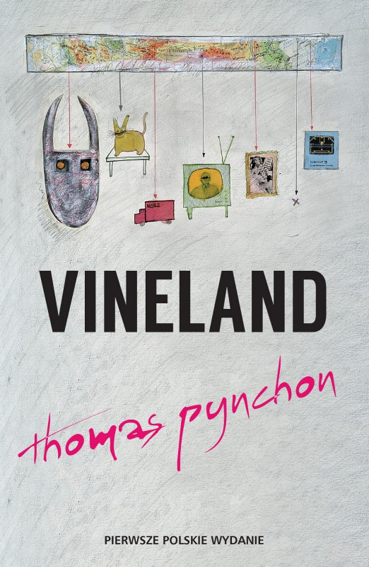 Thomas Pynchon, „Vineland” – okładka (źródło: materiały prasowe organizatora)