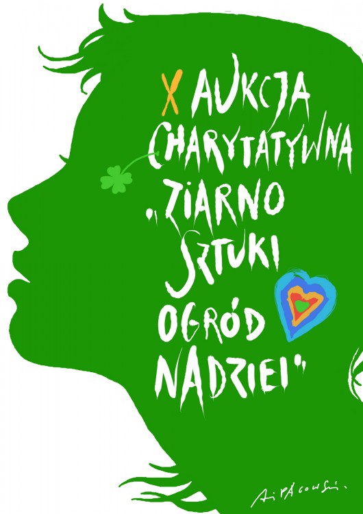 X Aukcja Charytatywna „ziarno Sztuki – ogród Nadziei” – logo (źródło: materiały prasowe organizatora)