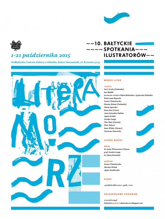 10. Bałtyckie Spotkania Ilustratorów – plakat (źródło: materiały prasowe organizatora)