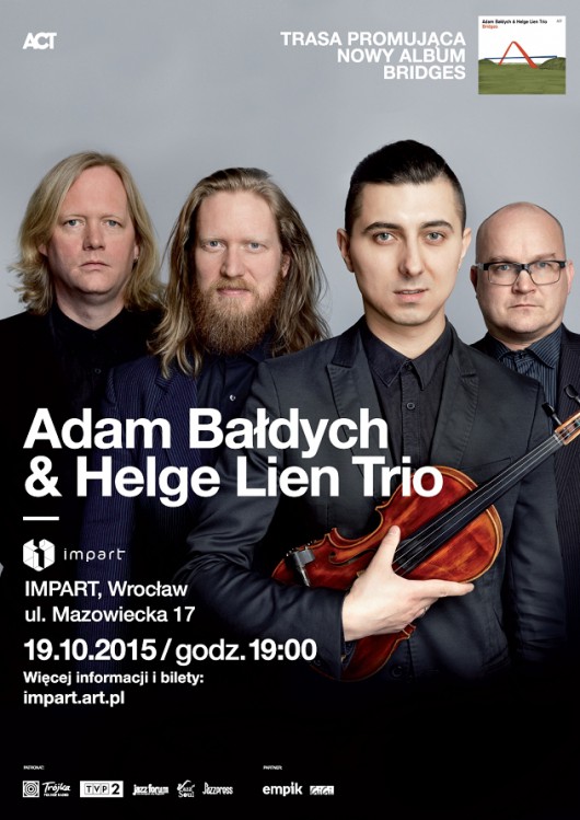 Adam Bałdych & Helge Lien Trio (źródło: materiały prasowe)
