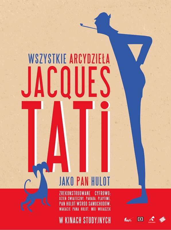Przegląd filmów Jacques'a Tati – plakat (źródło: materiały prasowe organizatora)