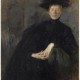 „Portret damy w czarnym kapeluszu”, Olga Boznańska (źródło: materiały prasowe Muzeum Miejskiego Wrocławia)