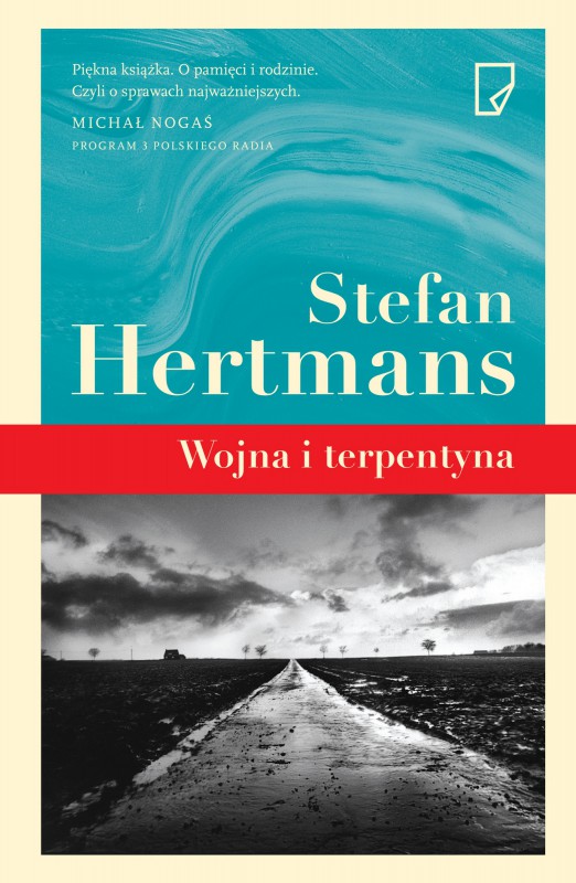 Stefan Hertmans, „Wojna i terpentyna” – okładka (źródło: materiały prasowe wydawcy)