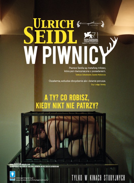 „W piwnicy”, reż. Ulrich Seidl – plakat (źródło: materiały prasowe)