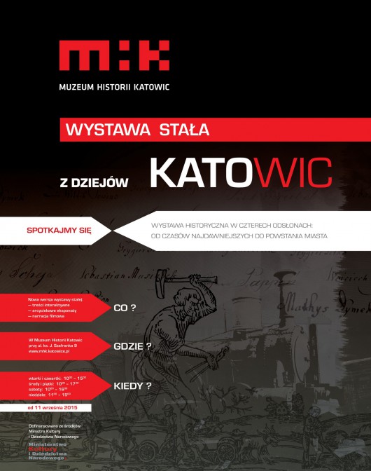„Z dziejów Katowic” – plakat (źródło: materiały prasowe organizatora)