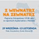 „Z wewnątrz na zewnątrz. Pogromy listopadowe 1938 roku w raportach dyplomatów z Niemiec” – plakat (źródło: materiały prasowe)