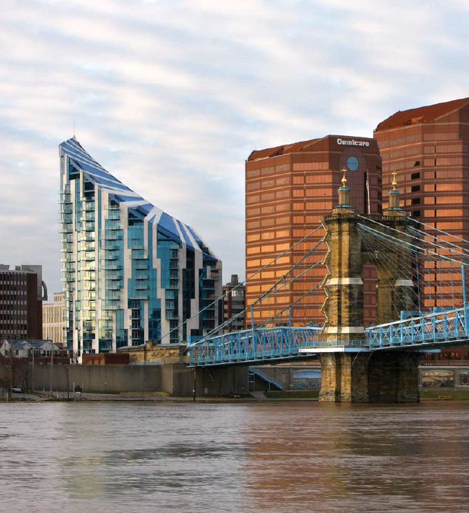 Ascent at Roebling's Bridge, Kentucky, USA, 2004–2008 (źródło: materiały prasowe organizatora)