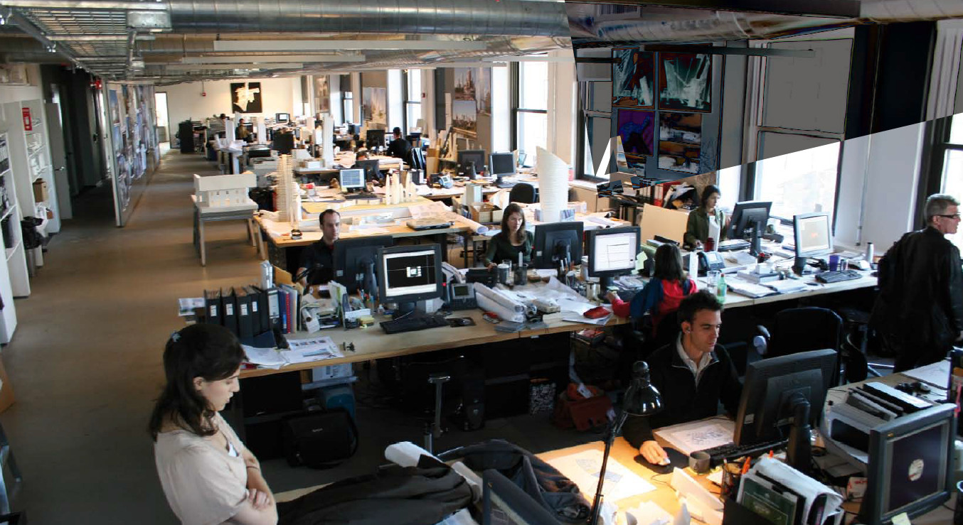 Daniel Libeskind w swoim biurze (źródło: materiały prasowe organizatora)