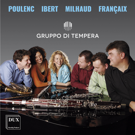 Gruppo di Tempera, „Poulenc, Ibert, Milhaud, Françaix” (źródło: materiały prasowe wydawcy)