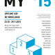 „MY'15 – Najlepsze dyplomy ASP we Wrocławiu”, plakat autorstwa Łukasza Palucha (źródło: materiały prasowe organizatora)