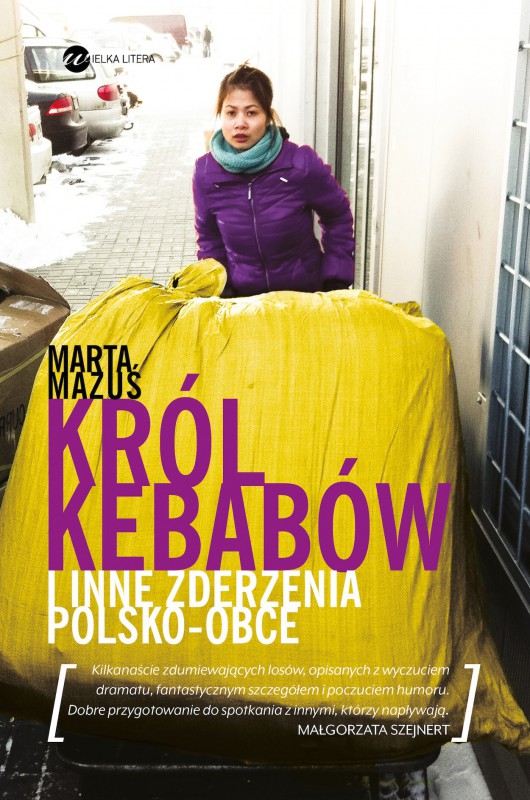 Marta Mazuś, „Król kebabów” – okładka (źródło: materiały prasowe wydawcy)