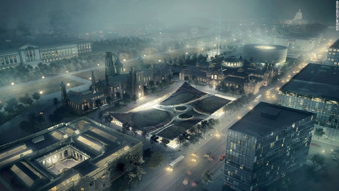 Smithsonian Institution, Waszyngton – start budowy: 2016 r., proj. Bjarke Ingels Group (źródło: CNN Style)