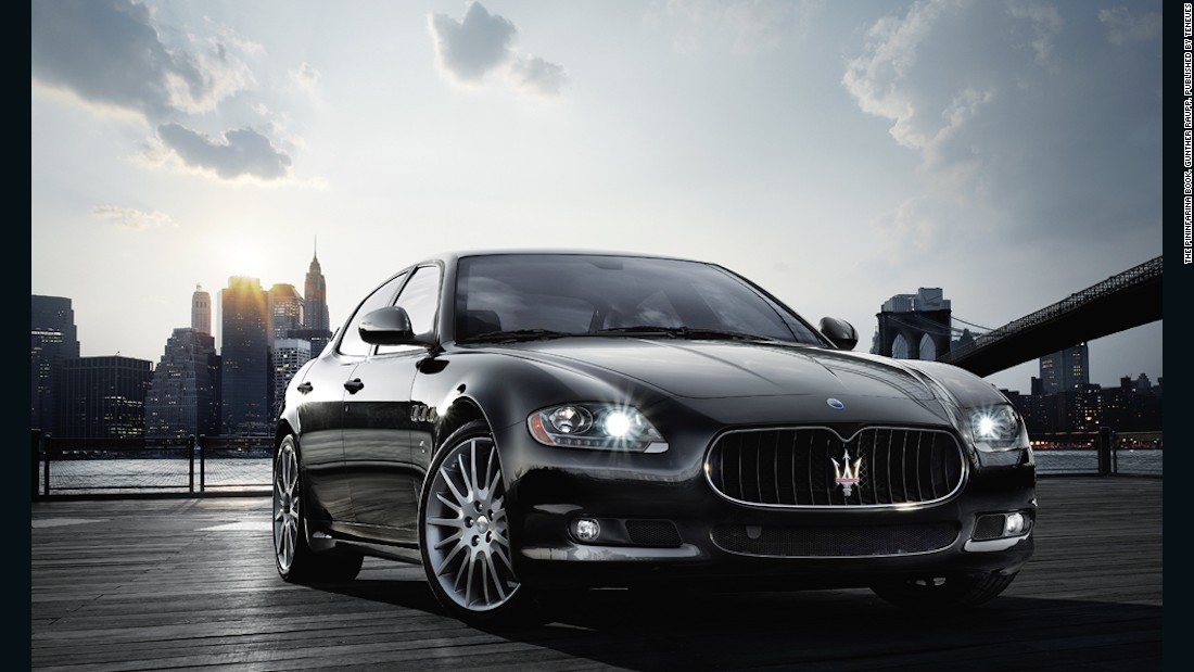 7) Maserati Quattroporte Sport GT (2009). „Ostatnie arcydzieło zaprezentowane przez mojego ojca Sergio w 2003 roku. ” (źródło: CNN Style)