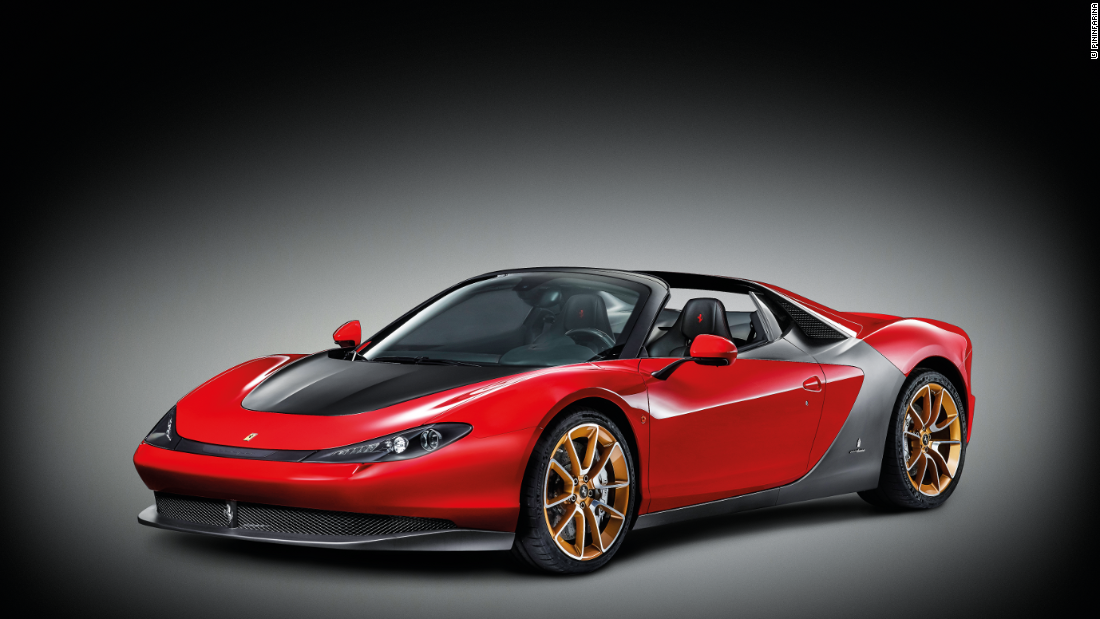 10) Ferrari Sergio Street Version (2014). „Samochód zaprojektowany jako hołd dla mojego Ojca. Zainspirowany przez Dino, pożeniony z platformą 458 Spider: spełnienie marzeń” (źródło: CNN Style)