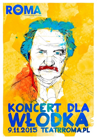 „Koncert dla Włodka” – plakat (źródło: materiały prasowe)
