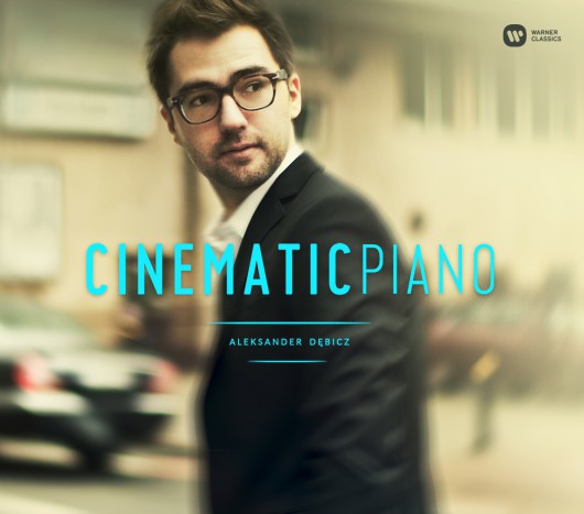 Aleksander Dębicz, „Cinematic Piano” – okładka płyty (źródło: materiały prasowe wydawcy)