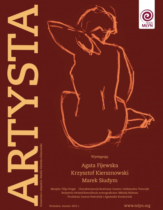 „Artysta”, reż. Natalia Fijewska-Zdanowska – plakat (źródło: materiały prasowe)