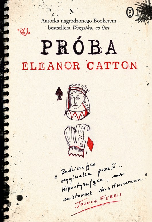 Eleanor Catton, „Próba”, okładka (źródło: materiały prasowe organizatora)